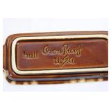 Brown Glaze Stoneware 3-Piece Set: Bulb Vase, Tall Mug & Lidded Butter Dish