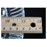 Clear Glass Pedestal Cake Stand with Dome Cover - 11 in Diameter, Decorative