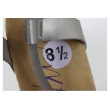 Rampage Malibu Sandals (Lot of 2) - Grey Cork Wedge & Black Strappy Gladiator - Women