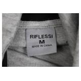 RIFLESSI Hoodie & Track Pants Grey Set (Sizes S & M) - Made in China