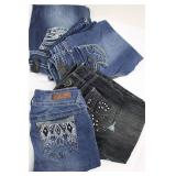 Denim Jeans (Lot of 5) - WallFlower, Vanity Collection & Love Nation