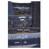Denim Jeans Lot - Old Navy Rockstar, Capri 8, Forever 21, Arizona Jean Co (Lot of 4)