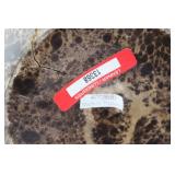 Thai Ceramic Vase - Brown Crackle Glaze, Tall Slender Form, Made in Thailand 25'