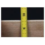 Radio Flyer Traveller Wagon - Vintage Wooden Wagon with Red Tub 34'x 16'x 9.5'