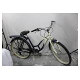 Schwinn Point Beach Vintage Cruiser - Cream & Navy, Step-Through Frame