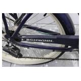 Schwinn Point Beach Vintage Cruiser - Cream & Navy, Step-Through Frame
