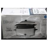 MainStays 6-Quart Slow Cooker with Removable Stoneware Crock