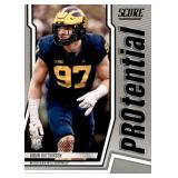 2022 Score - Protential Aidan Hutchinson #P-AH Gold (RC) Rookie