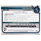 2022 Bowman Cal Raleigh Rookie Card