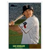 2010 Topps Heritage Ian Kinsler Refractor Rookie Card Serial #