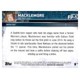 2015 Topps - First Pitch Macklemore Card