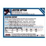2007 Bowman Chrome Justin Upton Rookie Card