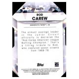 2022 Topps Rod Carew Twins Insert Card Diamond Cut