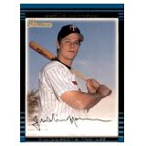 2022 Bowman Justin Morneau Rookie Card Portrait Version