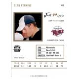 2004 Just Rookies Glen Perkins Rookie Card
