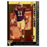 2021 Panini Flux Micah Parson Rookie Card