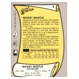 1988 Pacific Baseball Legends Mickey Mantle [Base] #7 Base Set