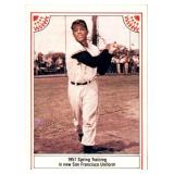 1983 ASA The Willie Mays Story - Willie Mays #7 Red Has MLB Logo