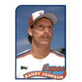 1989 Topps Randy Johnson #647 Rookie