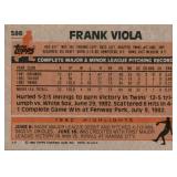 1983 Topps - Frank Viola #586 Rookie