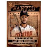 2021 Topps "Most Wanted" Insert Card Byron Buxton Twins