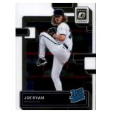 2022 Donruss Rated Rookie Joe Ryan Minnesota Twins