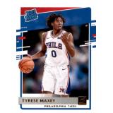 2020 Donruss Rated Rookie Tyrese Maxey