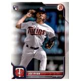 2022 Bowman Joe Ryan Rookie Card