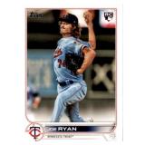 2022 Topps Joe Ryan Rookie Card