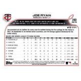 2022 Topps Joe Ryan Rookie Card