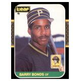 1987 Leaf Barry Bonds Rookie Card