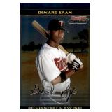 2002 Bowman Chrome Denard Span Rookie Card