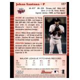 2005 Topps Johan Santana Rookie Card