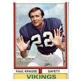 1974 Topps - Paul Krause #82
