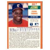 1990 Score Rookie & Traded - Frank Thomas #86T (RC)