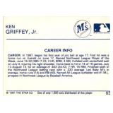 1991 Star Platinum - Ken Griffey Jr #63 /1000