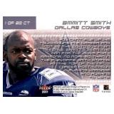2001 Fleer Game Time Emmitt Smith Insert Card Crunch Time