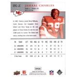 2008 Upper Deck - Jamaal Charles #247 Rookie Card
