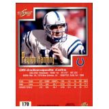 1999 Score - Peyton Manning #170 2nd Year Card