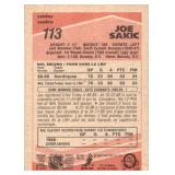 1989-90 O-Pee-Chee - Joe Sakic #113 (RC) Rookie