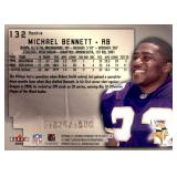 2001 Fleer Michael Bennett Serial #