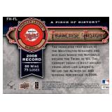 2009 Upper Deck A Piece of History - Franchise History Francisco Liriano #FH-FL /999