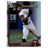 2022 1st Bowman Brooks Lee Card
