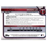 2022 1st Bowman Brooks Lee Card