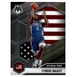 2020-21 Panini Tyrese Maxey Rookie Card