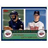 2003 Topps Joe Mauer Justin Morneau #680