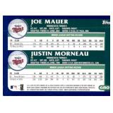 2003 Topps Joe Mauer Justin Morneau #680