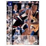 1996 Press Pass - Ray Allen #5 (RC) Rookie