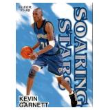 1997-98 Fleer - Soaring Stars Kevin Garnett #6 SS Insert Card