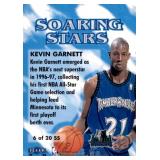 1997-98 Fleer - Soaring Stars Kevin Garnett #6 SS Insert Card